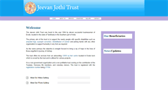 Desktop Screenshot of jeevanjothitrust.com